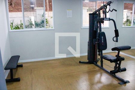 Apartamento à venda com 37m², 2 quartos e 1 vaga Apartamento à venda com 37m², 2 quartos e 1 vagaÁrea comum - Academia