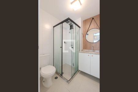 Studio para alugar com 25m², 1 quarto e sem vaga Studio para alugar com 25m², 1 quarto e sem vagaBanheiro