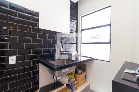 Studio à venda com 42m², 1 quarto e sem vagaCozinha