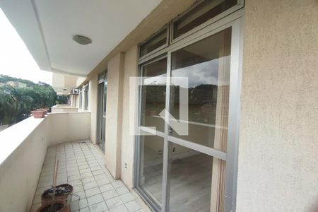 Varanda da Sala de apartamento à venda com 3 quartos, 86m² em Pechincha, Rio de Janeiro