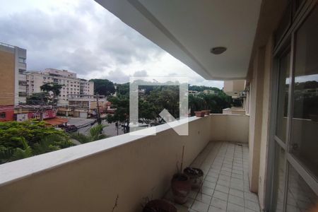 Varanda da Sala de apartamento à venda com 3 quartos, 86m² em Pechincha, Rio de Janeiro