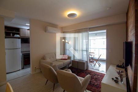 Sala de apartamento para alugar com 3 quartos, 92m² em Brooklin, São Paulo