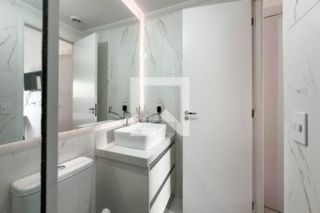 Apartamento para alugar com 27m², 1 quarto e sem vaga Apartamento para alugar com 27m², 1 quarto e sem vagaBanheiro do Quarto