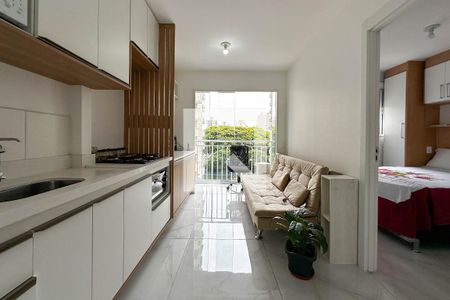 Apartamento para alugar com 27m², 1 quarto e sem vaga Apartamento para alugar com 27m², 1 quarto e sem vagaSala
