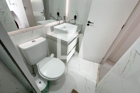 Apartamento para alugar com 27m², 1 quarto e sem vaga Apartamento para alugar com 27m², 1 quarto e sem vagaBanheiro do Quarto
