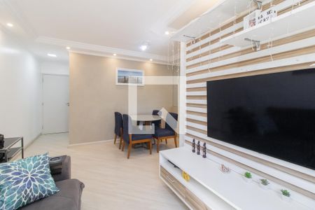 Sala  de apartamento à venda com 2 quartos, 68m² em Vila Araguaia, São Paulo