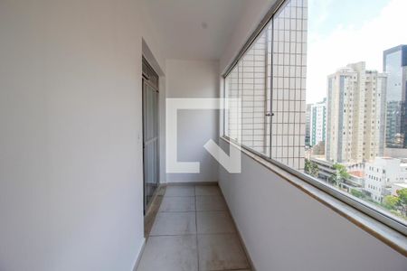 Varanda da Sala de apartamento à venda com 3 quartos, 118m² em Santa Efigênia, Belo Horizonte
