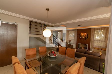 Sala de Jantar de casa de condomínio à venda com 4 quartos, 520m² em Loteamento Alphaville Campinas, Campinas