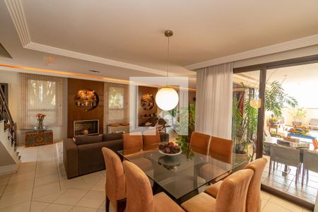 Sala de Jantar de casa de condomínio à venda com 4 quartos, 520m² em Loteamento Alphaville Campinas, Campinas