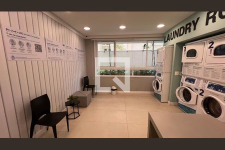 Studio à venda com 28m², 1 quarto e sem vagaLavanderia