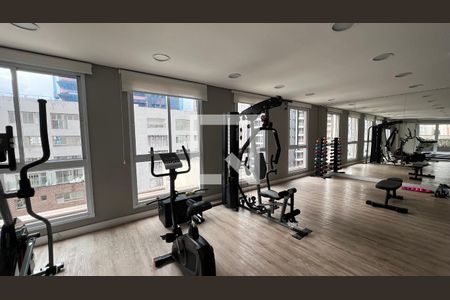 Studio à venda com 28m², 1 quarto e sem vagaAcademia