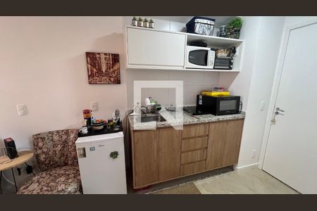 Studio à venda com 28m², 1 quarto e sem vagaCozinha - Armários