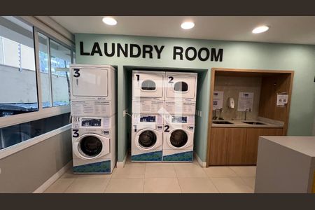 Studio à venda com 28m², 1 quarto e sem vagaLavanderia