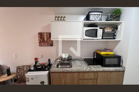 Studio à venda com 28m², 1 quarto e sem vagaCozinha