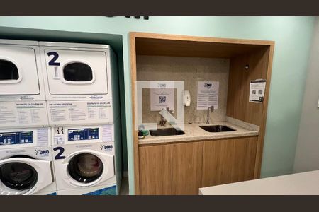 Studio à venda com 28m², 1 quarto e sem vagaLavanderia