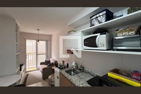 Studio à venda com 28m², 1 quarto e sem vagaCozinha - Armários