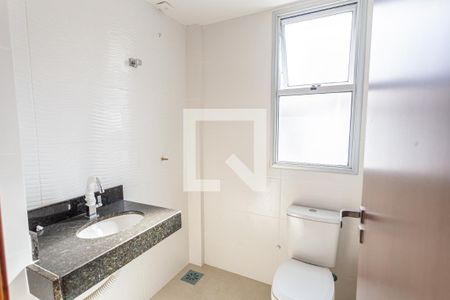 Banheiro da Suíte de apartamento à venda com 3 quartos, 78m² em Nova Floresta, Belo Horizonte