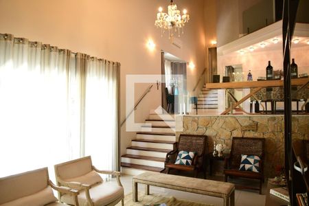 Sala de casa para alugar com 4 quartos, 699m² em Granja Viana, Cotia