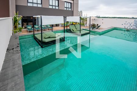 Studio à venda com 24m², 1 quarto e sem vaga Studio à venda com 24m², 1 quarto e sem vagaÁrea comum - Piscina
