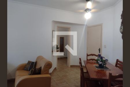 Sala de apartamento para alugar com 1 quarto, 70m² em Vila Caiçara, Praia Grande
