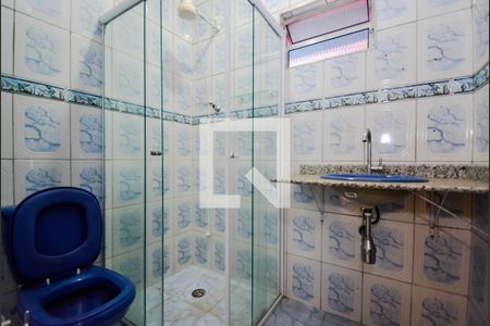 Banheiro de casa para alugar com 1 quarto, 31m² em Jardim Nova Cidade, Guarulhos