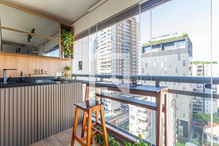 Apartamento para alugar com 31m², 1 quarto e sem vagaVaranda Gourmet