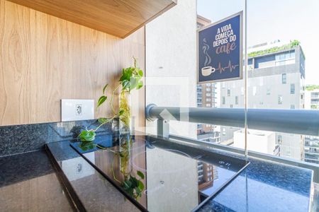 Apartamento para alugar com 31m², 1 quarto e sem vagaVaranda Gourmet