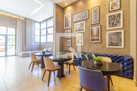 Apartamento para alugar com 31m², 1 quarto e sem vagaÁrea comum - Salão de festas