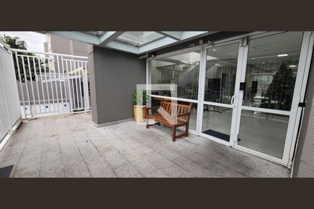 Entrada de apartamento para alugar com 1 quarto, 49m² em Vila Mathias, Santos