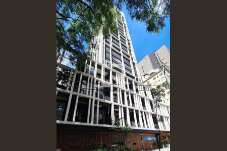 Studio à venda com 28m², 1 quarto e sem vagaFachada do Prédio