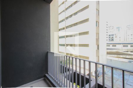 Studio à venda com 28m², 1 quarto e sem vagaVarandaVaranda