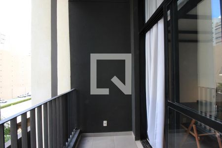 Studio à venda com 28m², 1 quarto e sem vagaVaranda