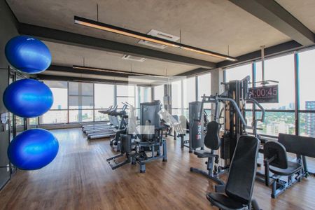 Studio à venda com 28m², 1 quarto e sem vagaAcademia