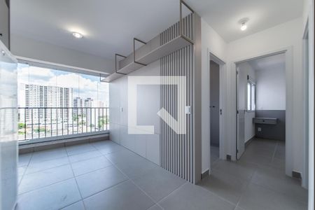 Sala - Cozinha Integrada de apartamento para alugar com 2 quartos, 36m² em Ipiranga, São Paulo