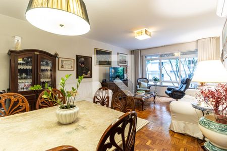 Sala de apartamento à venda com 3 quartos, 150m² em Higienópolis, São Paulo