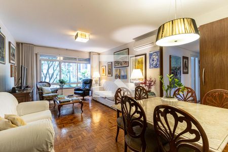 Sala de apartamento à venda com 3 quartos, 150m² em Higienópolis, São Paulo