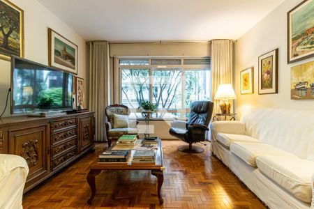 Sala de apartamento à venda com 3 quartos, 150m² em Higienópolis, São Paulo