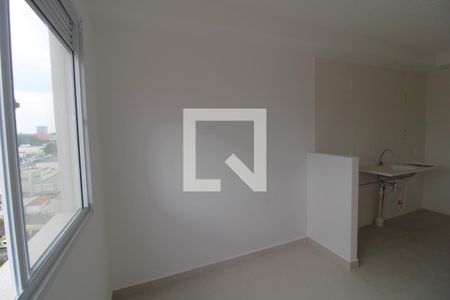Sala de apartamento à venda com 1 quarto, 27m² em Jardim Itacolomi, São Paulo