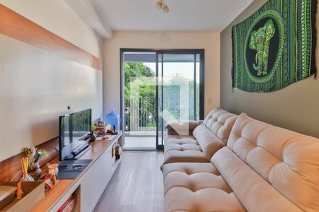 Sala de apartamento à venda com 2 quartos, 57m² em Ferreira, São Paulo