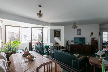 Sala de apartamento à venda com 3 quartos, 105m² em Grajaú, Belo Horizonte
