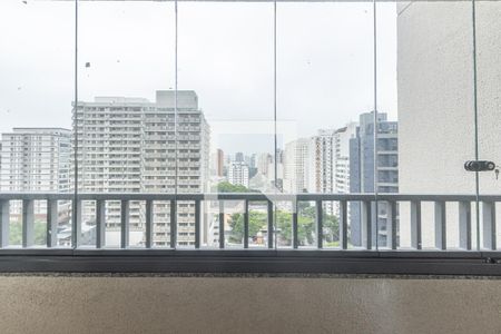 Varanda de apartamento à venda com 1 quarto, 39m² em Moema, São Paulo