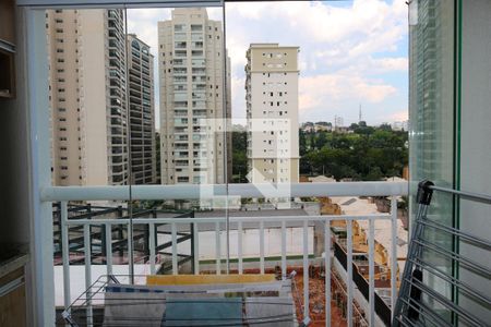 Varanda Gourmet de apartamento à venda com 2 quartos, 63m² em Jardim Sao Caetano, São Caetano do Sul