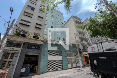 Studio para alugar com 28m², 1 quarto e sem vagaFachada