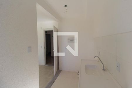 Apartamento à venda com 45m², 2 quartos e 1 vagaCozinha e Área de Serviço
