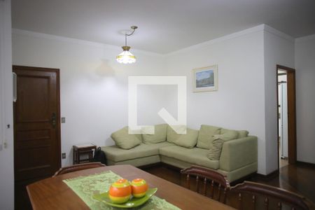 Sala de Estar e Jantar de apartamento para alugar com 3 quartos, 123m² em Boqueirão, Santos
