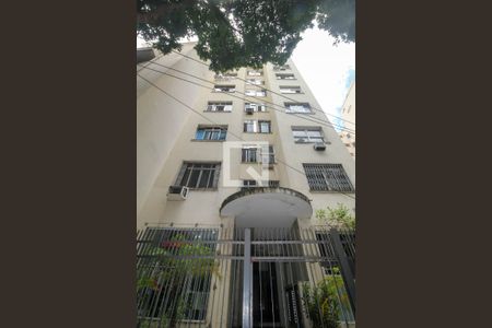 Fachada do Prédio de apartamento para alugar com 1 quarto, 62m² em Glória, Rio de Janeiro