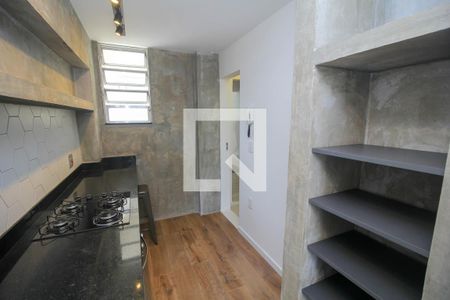 Cozinha - Armários de apartamento para alugar com 1 quarto, 62m² em Glória, Rio de Janeiro