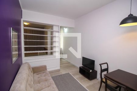 Sala de apartamento para alugar com 1 quarto, 62m² em Glória, Rio de Janeiro
