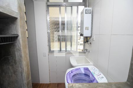 Área de Serviço de apartamento para alugar com 1 quarto, 62m² em Glória, Rio de Janeiro