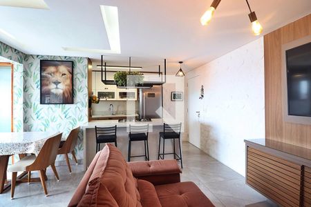 Apartamento à venda com 76m², 3 quartos e 2 vagasSala